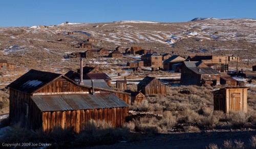 Photographing Bodie